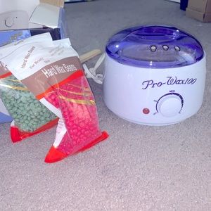 Wax warmer comes with wax!